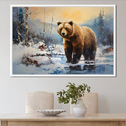 Winter Sovereign's Stroll - NicheCanvas