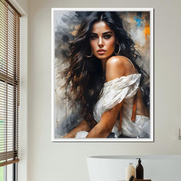 Female Portrait 169 - Johanjjf - NicheCanvas