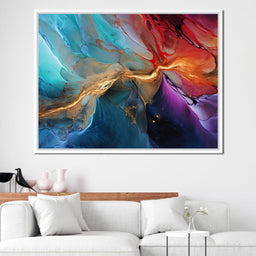 Marbled Movements - NicheCanvas