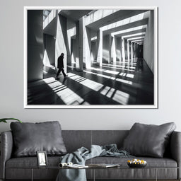 Stride Through Concrete - NicheCanvas