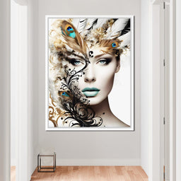 Female Portrait 138 - Johanjjf - NicheCanvas