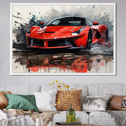 Car Collection 21 - Rider Art - NicheCanvas