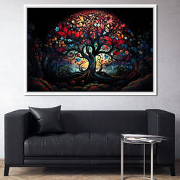 Four Seasons of the Tree of Love - NicheCanvas