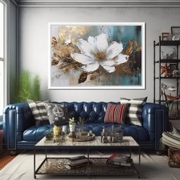Elegant Flower Bloom 02 - Tanni Cylon - NicheCanvas