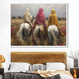 Womens Horse Riding - NicheCanvas