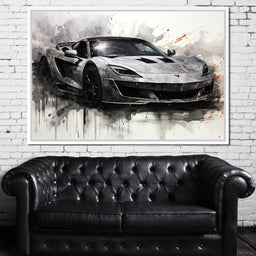 Car Collection 28 - Rider Art - NicheCanvas