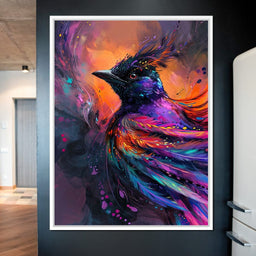 Vibrant Feathered Dreams - NicheCanvas