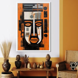 Tribal Mask - Sakeem Gibbs - NicheCanvas