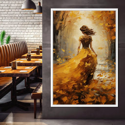 Amber Forest Promenade - NicheCanvas