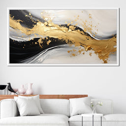 Morningstar Gold Swirl 2 - Tanni Cylon - NicheCanvas