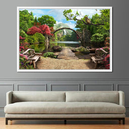 Stone Bridge - NicheCanvas