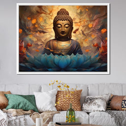 Buddha's Radiant Harmony - NicheCanvas