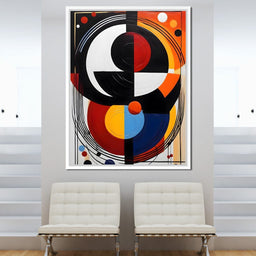 Colorful Modern Art 005 - Johanjjf - NicheCanvas