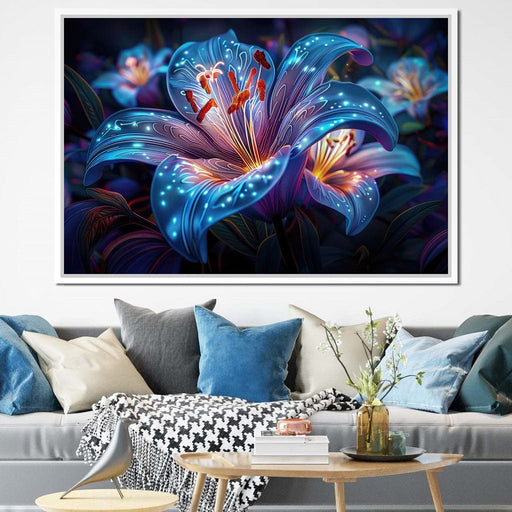 The Radiant Lilyx - Tooples Art Canvas Print