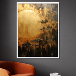 Golden Sun Atmosphere - NicheCanvas