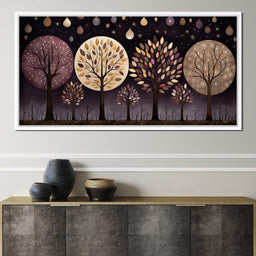 Violet Forest Four Seasons - NicheCanvas