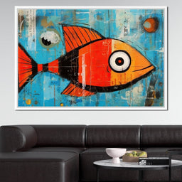 Red Fish - NicheCanvas