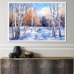 Christmas Morning Walk - NicheCanvas