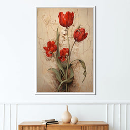 Tulips Resilience Dance - NicheCanvas