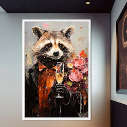Raccoon's Toast - NicheCanvas