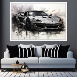 Car Collection 28 - Rider Art - NicheCanvas