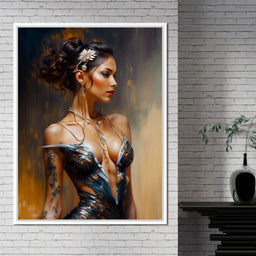 Female Portrait 071 - Johanjjf - NicheCanvas