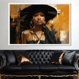 Black Gold Fashion - NicheCanvas