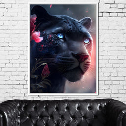 Black Panther Pink - Zenzdesign - NicheCanvas