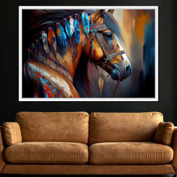 Cherokee Horse - Alicia Smith - NicheCanvas