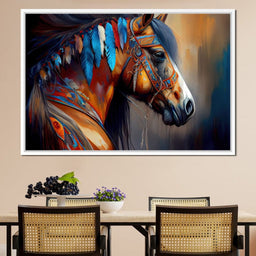 Cherokee Horse 5 - Alicia Smith - NicheCanvas