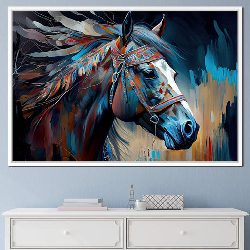 Cherokee Horse 3 - Alicia Smith Canvas Print