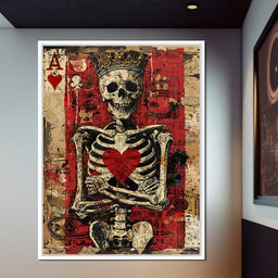 Romantic Skeleton 2 - NicheCanvas