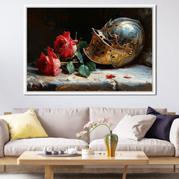 Two Roses - NicheCanvas