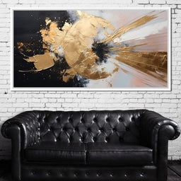 Auroral Brushstrokes Cascade - NicheCanvas