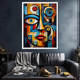 Cubist Reflections - NicheCanvas