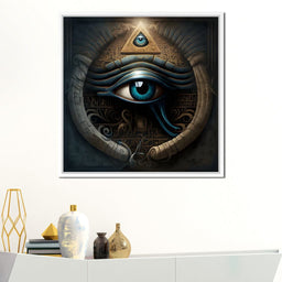 Eye Of Horus - TooplesArt - NicheCanvas