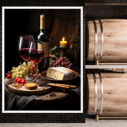 Wine Cheese Banquet - NicheCanvas