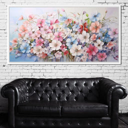 Serene Pastoral Petal Harmony - NicheCanvas