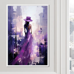 Amethyst Twilight Mystique - NicheCanvas