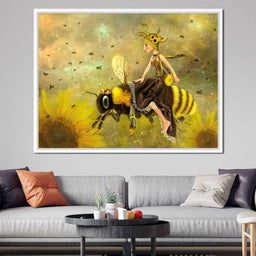 Queen Bee - Rosa Perry - NicheCanvas