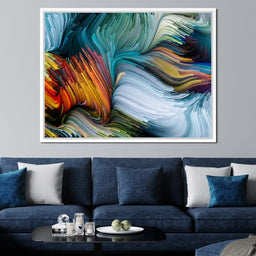 The Blend of Liquid Color - NicheCanvas