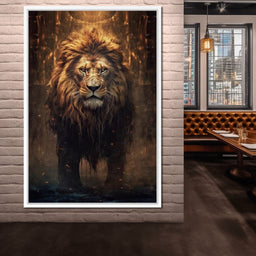 Lion of the Lord's Throne - NicheCanvas