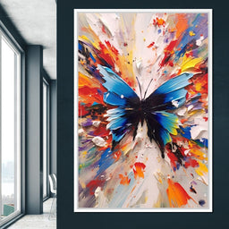 Chromatic Butterfly Euphoria - NicheCanvas