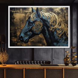 Gilded Royal Horse - NicheCanvas