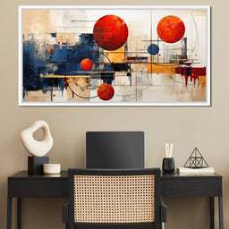 Golden Royal Geometric Harmony 09 - Wildrose Creations - NicheCanvas