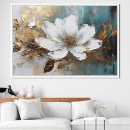 Elegant Flower Bloom 02 - Tanni Cylon - NicheCanvas