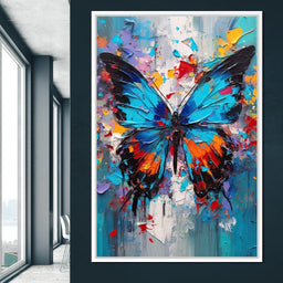 Colorburst Butterflies - NicheCanvas