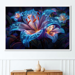 The Radiant Lilyx - Tooples Art - NicheCanvas