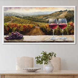 Vineyard Serenity - NicheCanvas