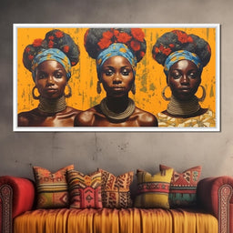 The Three Sisters - Sakeem Gibbs - NicheCanvas